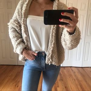 Express Sherpa Cardigan